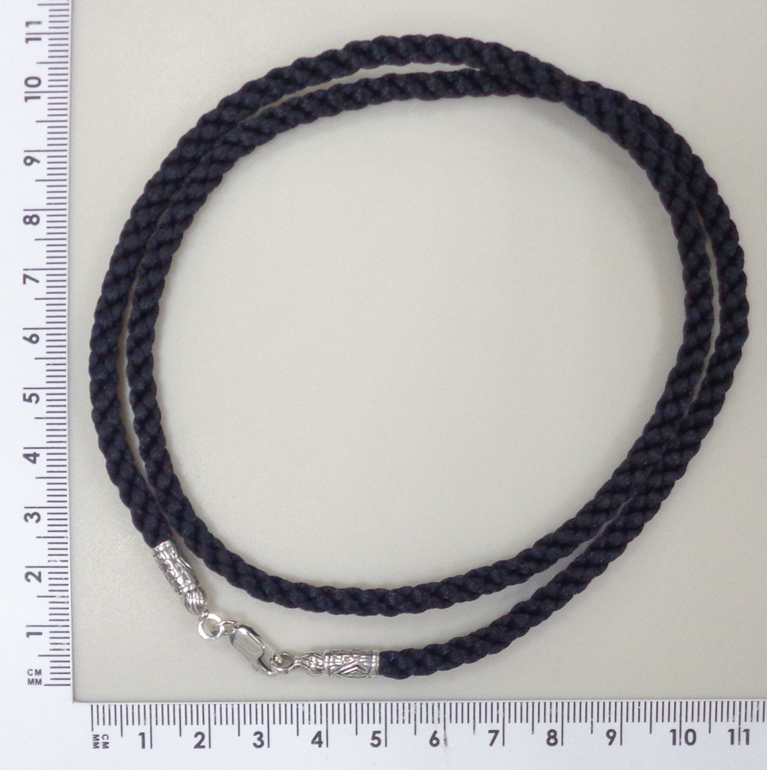 Серебряный гайтан "Спаси и Сохрани"